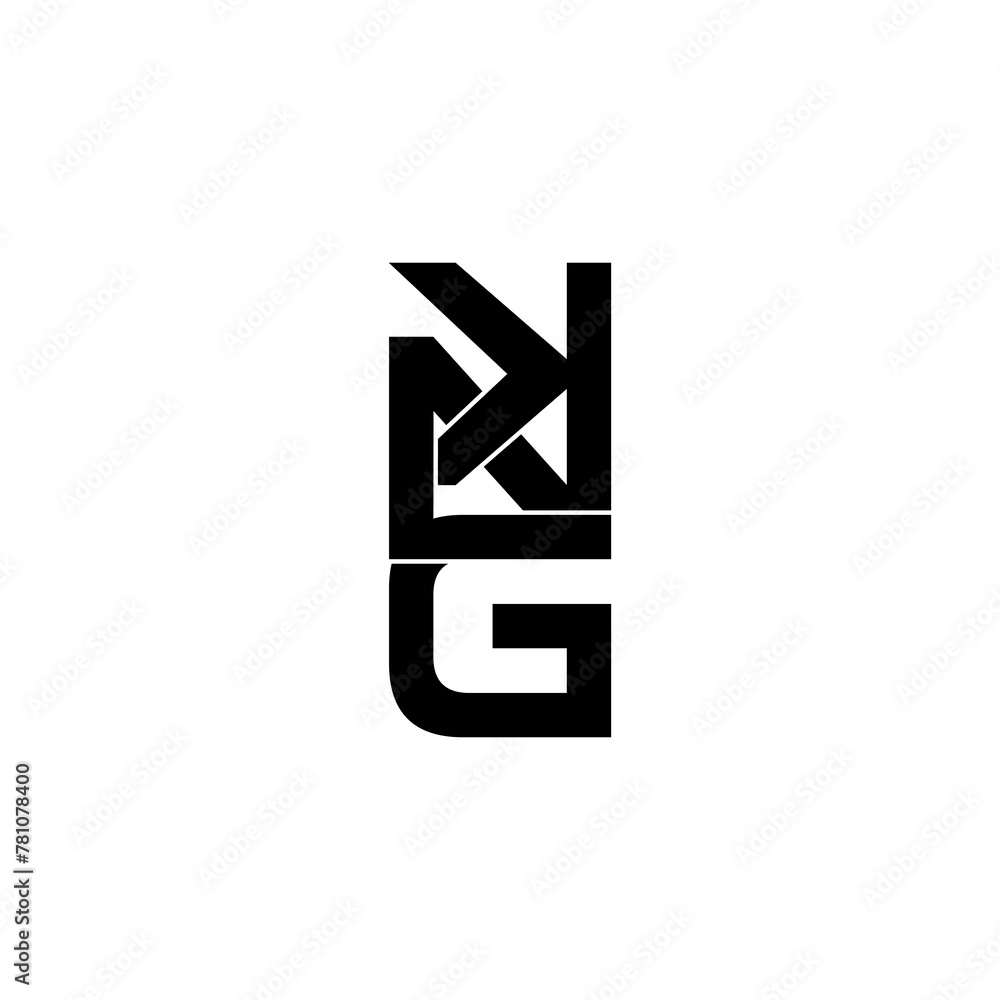 kng lettering initial monogram logo design kng lettering initial monogram logo design