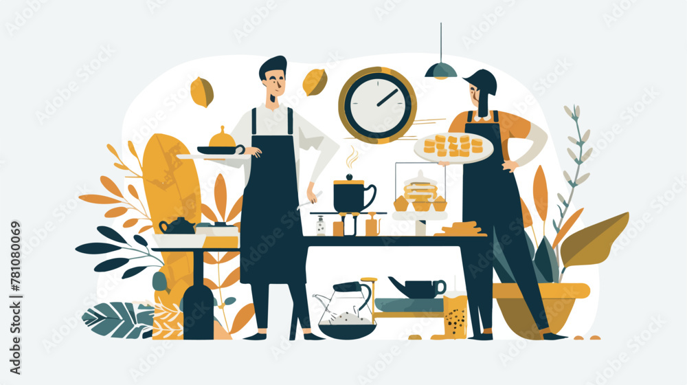 Service Concept.Vector Illustration flat vector isolated