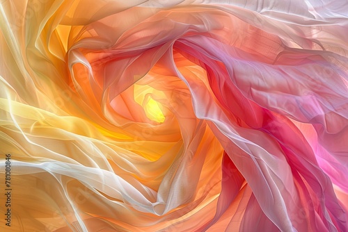 Abstract colorful flower background