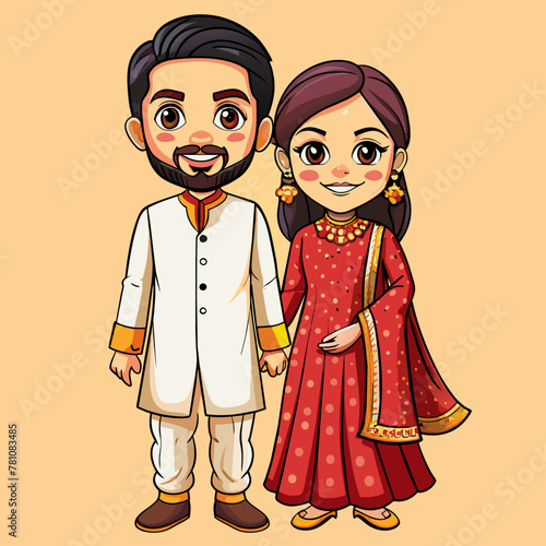 Stunning Couple Kurta Pajama Styles for Indian Wedding - Trendy Fashion Pick