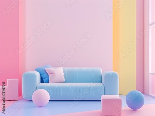 Modern pastel color background  cute backdrop