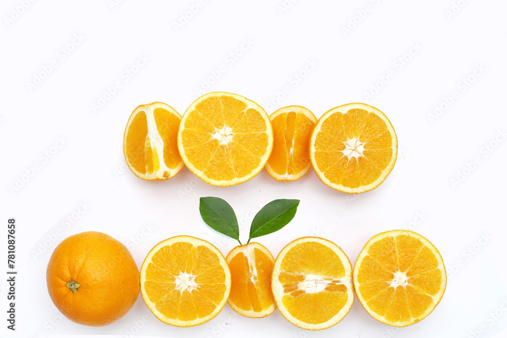Fresh orange fruit, high vitamin c Fresh orange fruit, high vitamin c