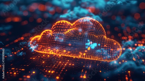 Cloud Computing with scalable infrastructure, emphasizing the flexibility of cloud services