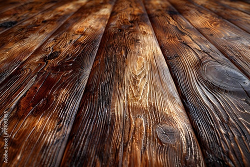Fondo Textura detallada de superficie  de madera rustica color cafe. Imagen con Espacio para copiar o editable 


 photo