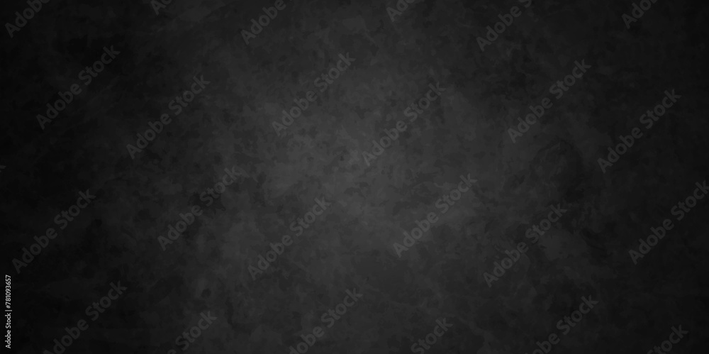 Dark black stone wall grunge backdrop texture background. monochrome slate grunge concrete wall black backdrop vintage marbled textured border background.	
