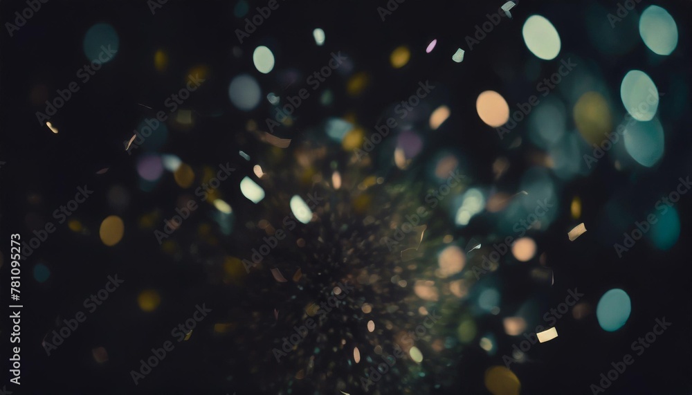 colorful confetti explosion at festive celebration