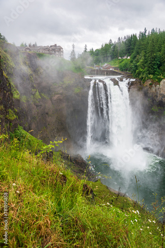 Snoqualmie Falls  Waterfall in Washington State