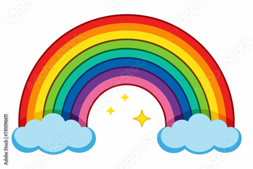  fancy-rainbow-vector-illustration-white-background