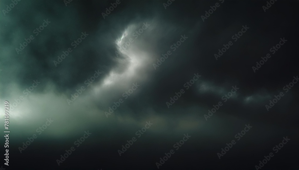 3d rendering abstract neon background with stormy cloud glowing with bright light weather phenomenon illustration