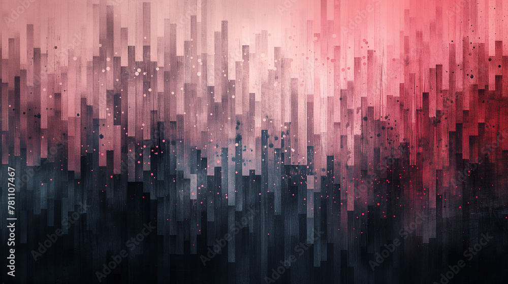Abstract grunge cyber backdrop in dirty, gritty colours