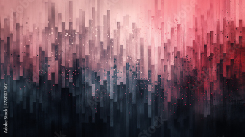 Abstract grunge cyber backdrop in dirty, gritty colours