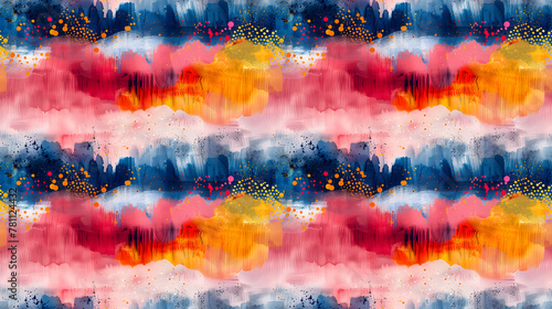 Playful and whimsical abstract colorful textures background