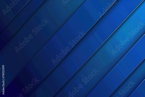 Blue banner background with diagonal line and dark blue color