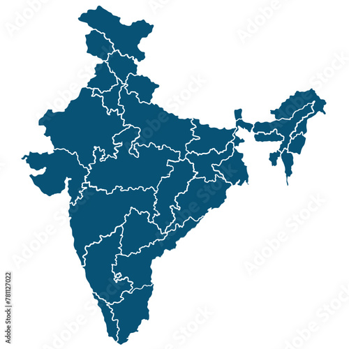 map of india