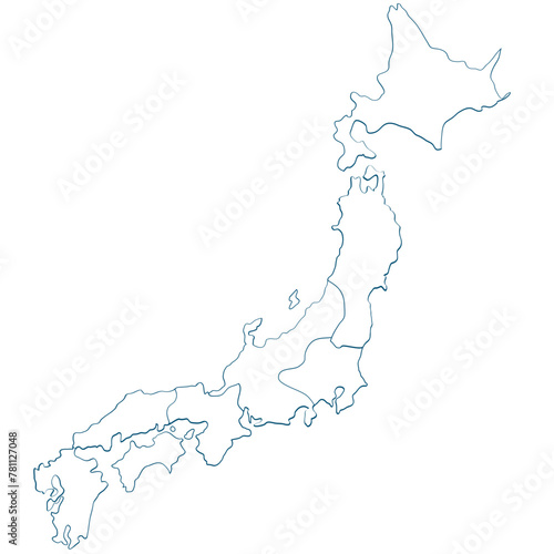 map of japan