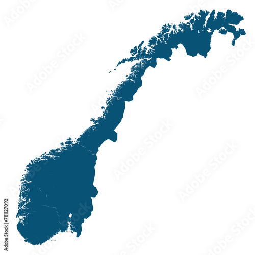 map of norway