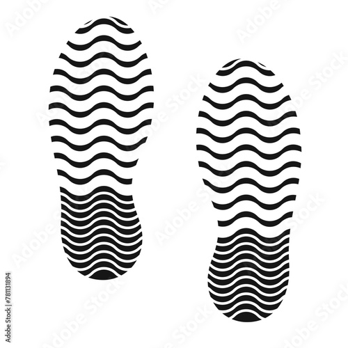 Boot Print foot grunge