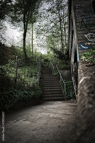 Long Stair with a dystopic touch