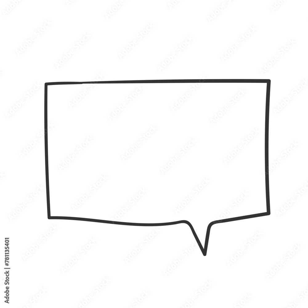Hand Drawn Comics Style Speech Bubbles Hand Drawn Comics Style Speech Bubbles