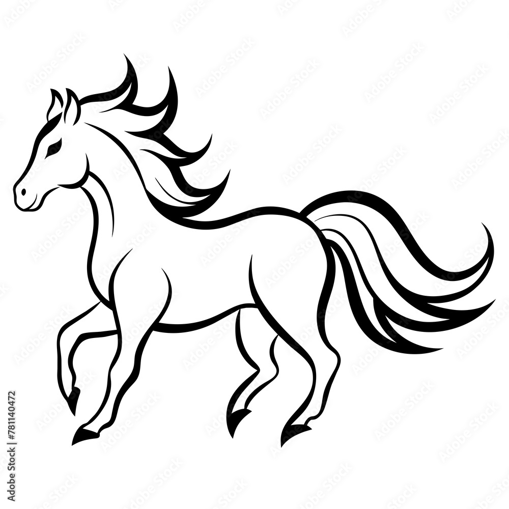 horse vector horse vector