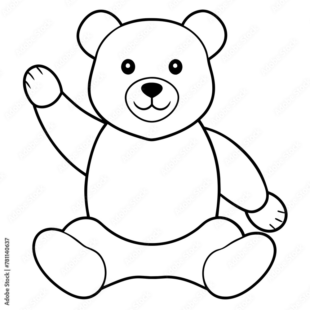 Teddy bear vector illustration Teddy bear vector illustration