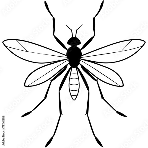 black and white butterfly