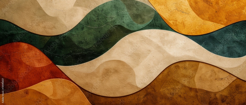 Abstract wave texture in earth tones for background Abstract wave texture in earth tones for background