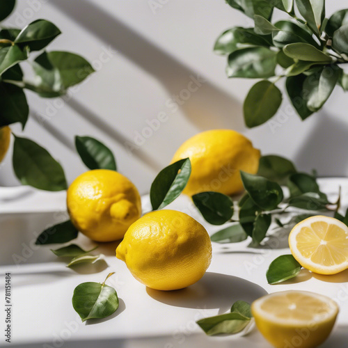 Fresh lemons, showcasing bounty.
