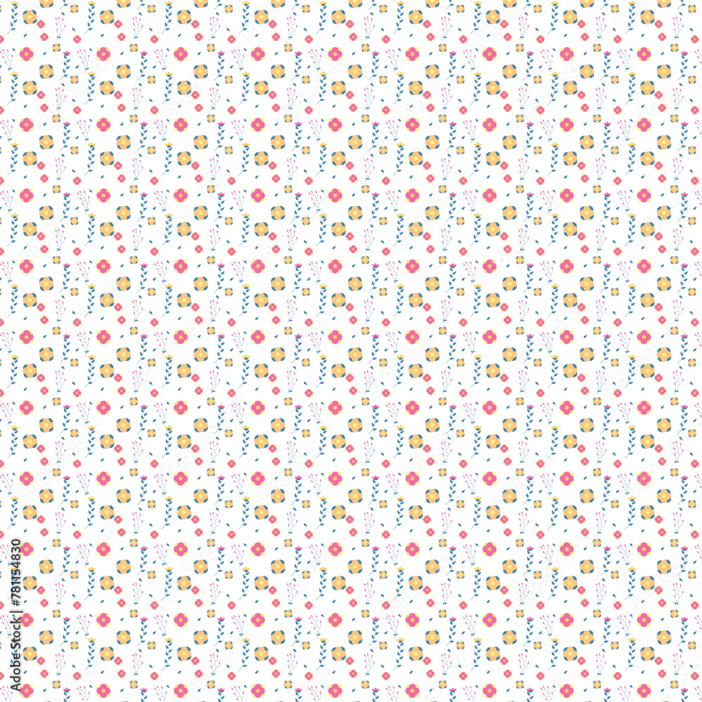 Seamless flower vector pattern , wonderful floral pattern Seamless flower vector pattern , wonderful floral pattern