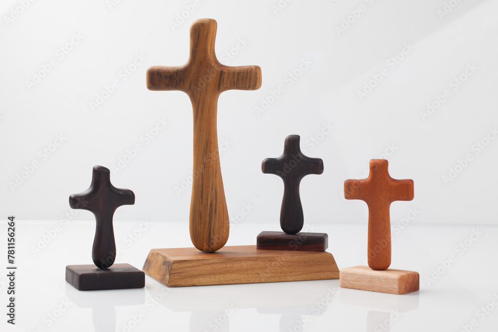 A mark in the shape of the letter ‘十’ symbolizing Christians. It ...