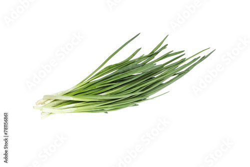 PNG, Green onion, isolated on white background
