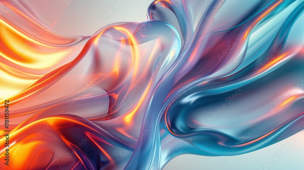 Colorful abstract fluid art painting with marbling effect Colorful abstract fluid art painting with marbling effect