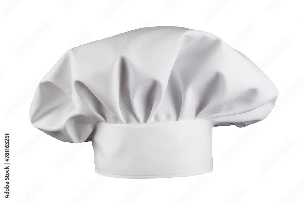 white chef hat isolated on white white chef hat isolated on white