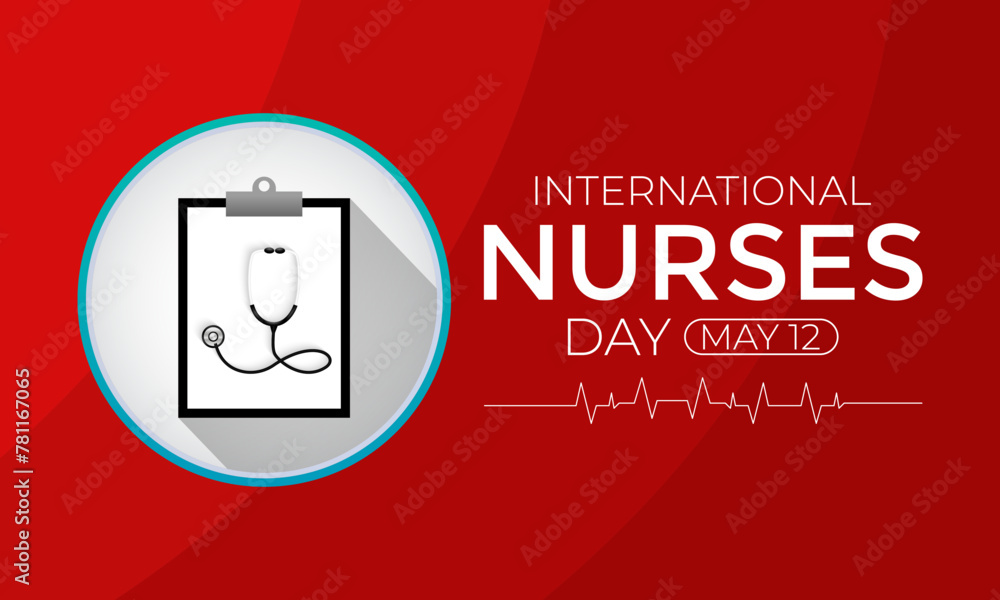 International Nurses Day social media post banner design. Thanks Doctor and Nurses For Saving Our Lives different diseases. vector illustration design. May 12. International Nurses Day social media post banner design. Thanks Doctor and Nurses For Saving Our Lives different diseases. vector illustration design. May 12.