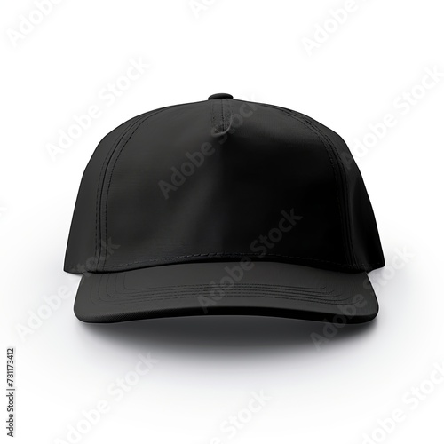 a cap on top of a white surface with no one around