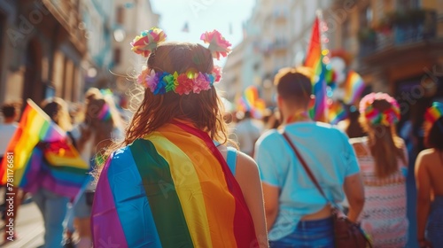 Pride in the City: Celebrating LGBTQ Diversity, Vibrant Street Celebration of LGBT Pride