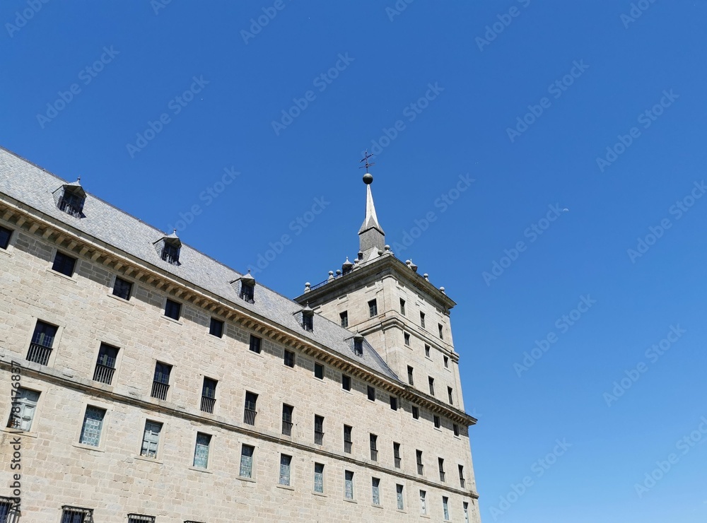 Royal Monastery of San Lorenzo de El Escorial in Spain Royal Monastery of San Lorenzo de El Escorial in Spain