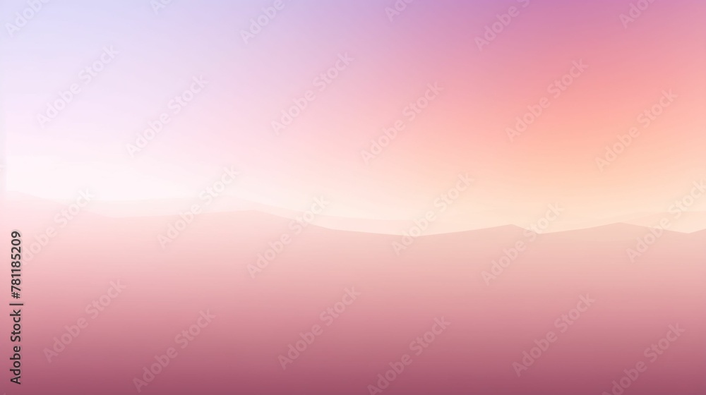 Soft Pink Desert Dunes, Warm Gradient, Tranquil Abstract Landscape