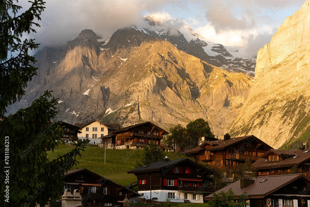 Scenic picture of Grindelwald