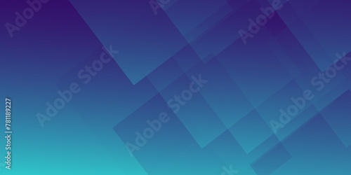 Abstract blue color triangle and square shape in modern pattern background. simple blue background flat blue gradation . wavy geometric background. transparent technology concept geometric line vector