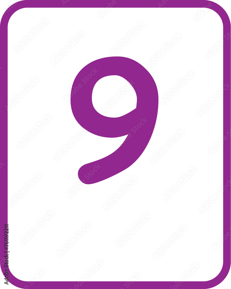 Flashcard for homeschool, Kindergarten and Pre-School Activity. Flash cards for practicing reading skills. Learning numbers for preschool. Vector illustration Flashcard for homeschool, Kindergarten and Pre-School Activity. Flash cards for practicing reading skills. Learning numbers for preschool. Vector illustration
