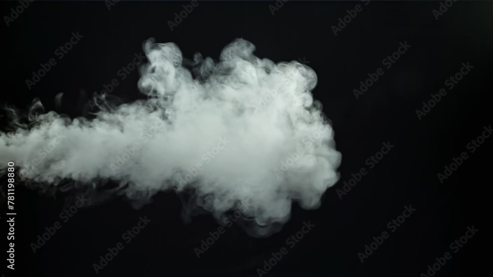 Super slow motion thick smoke. High quality FullHD footage Super slow motion thick smoke. High quality FullHD footage