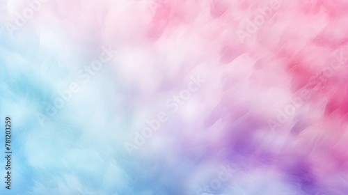 Ethereal Pink and Blue Cloud Texture, Soft Abstract Background