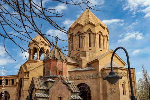 Church of the Holy Mother of God Katoghike in Erevan, Armenia  photo