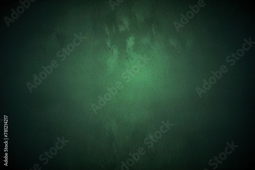 glowing green black blue grainy background dark noise texture banner poster. © SOHAN-Creation