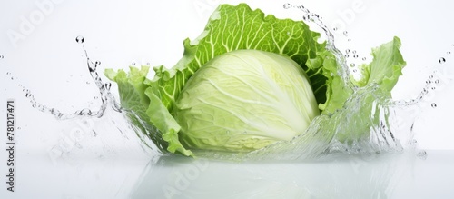 Cabbage Harvest Splashed wi...