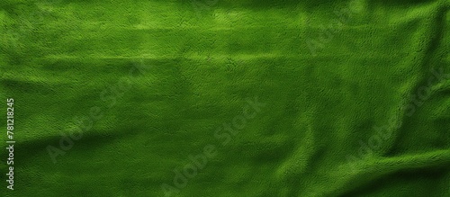 Close-up of verdant fabric ...
