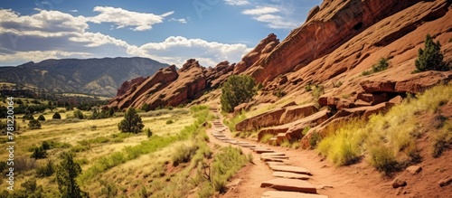 Hiking trail near majestic ...
