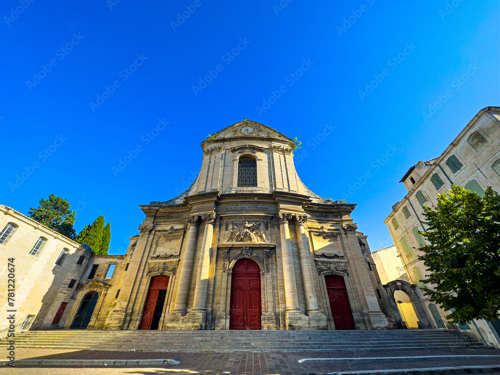 Discovering the Essence of History: Street View of Old Village Beaucaire