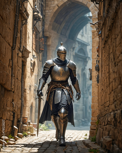 medieval knight hero fantasy